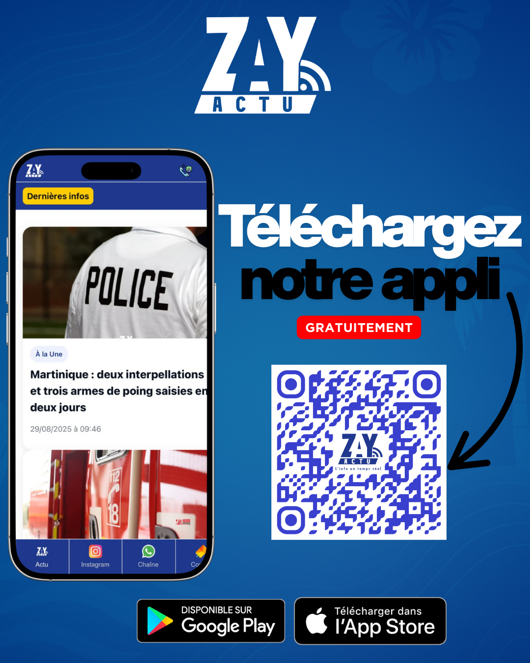 Application mobile ZayActu