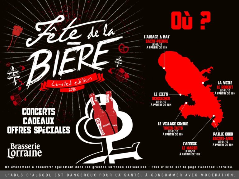 La fête de la bière débute ce Week-end en Martinique
