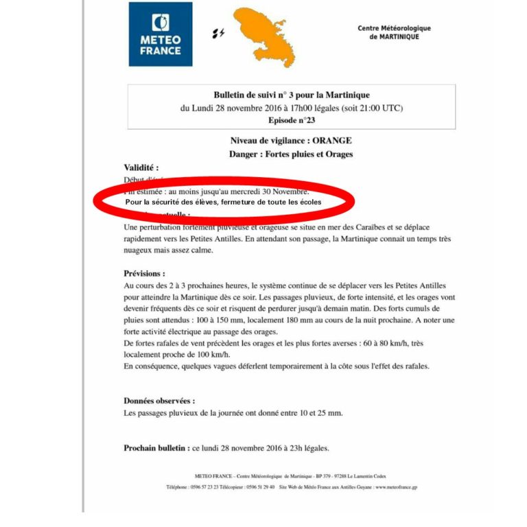 « Pour la sécurité des élèves, fermeture de toutes les écoles » c&rsquo;est une FAUSSE information