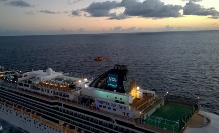 2 passagers américains évacués d’urgence sur le « Norwegian Gem »