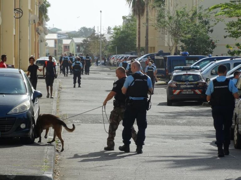 Vaste opération de contrôle et de sécurisation à la cité concorde au Vauclin
