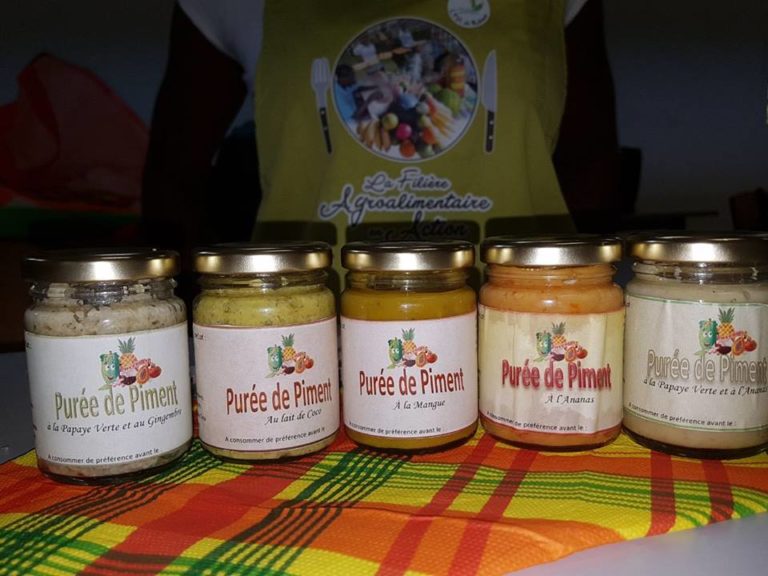 Des purées de piments aromatisées aux fruits. C&rsquo;est ce que propose Pim&rsquo;Fruit Production