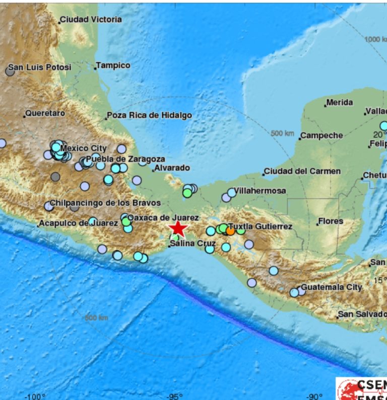 Un nouveau séisme de magnitude 6,1 frappe le Mexique