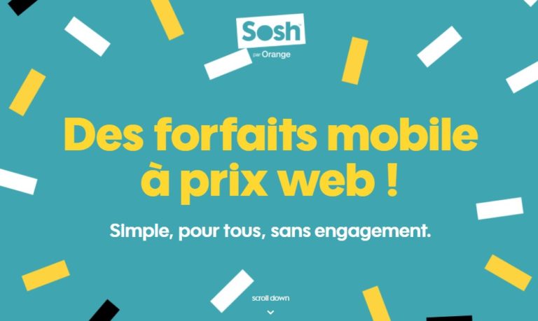 Sosh débarque en Martinique, en Guyane et en Guadeloupe