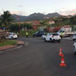 Contrôle routier aux Trois-Ilets, le dimanche 11 mars 2018.