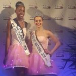 Laurence Fibleuil en compagnie de la Miss 15/17 National 2018 Ombeline Portail.