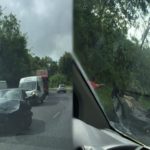 Spectaculaire accident de la route entre Sainte-Marie et Trinité