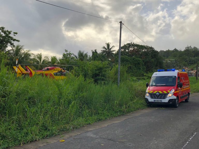 Un homme blessé par arme blanche au Morne des Esses à Sainte-Marie