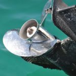 Hélice d'un bateau