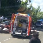 Un motard renversé sur la route de Jeanne d'Arc au Lamentin