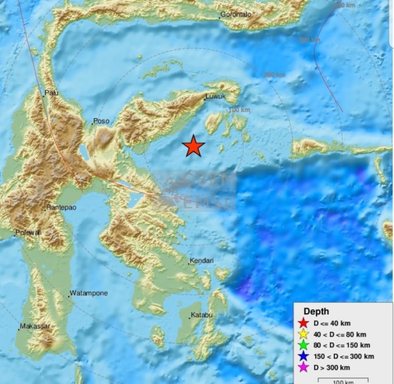 Un puissant séisme de magnitude 6,8 frappe l&rsquo;Indonésie. Une alerte tsunami déclenchée