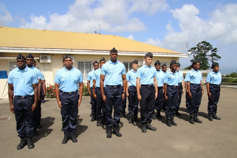 Un renfort de 20 nouveaux réservistes pour la gendarmerie de Martinique