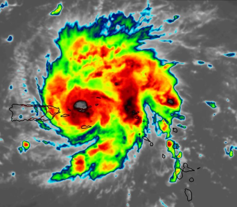 L&rsquo;ex tempête tropicale Dorian devient un ouragan de catégorie 1