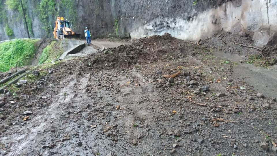 Éboulements à Grand-Rivière
