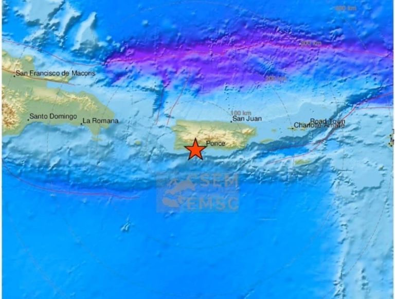 Plusieurs séismes enregistrés à Porto Rico en quelques heures ce samedi soir
