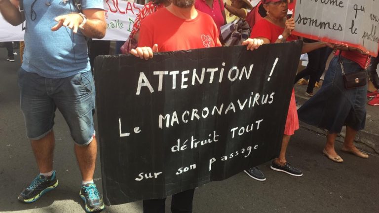 Une mobilisation nationale contre la réforme des retraites toujours aussi forte en Martinique