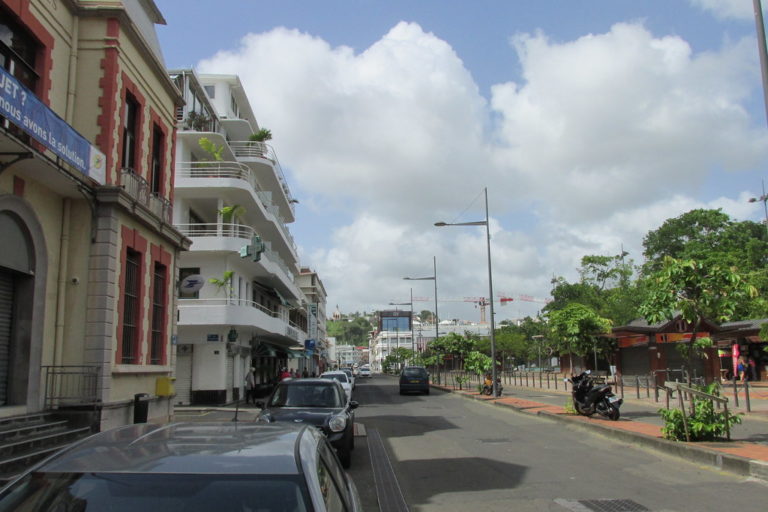 Les travaux à la rue de la Liberté à Fort-de-France sont terminés