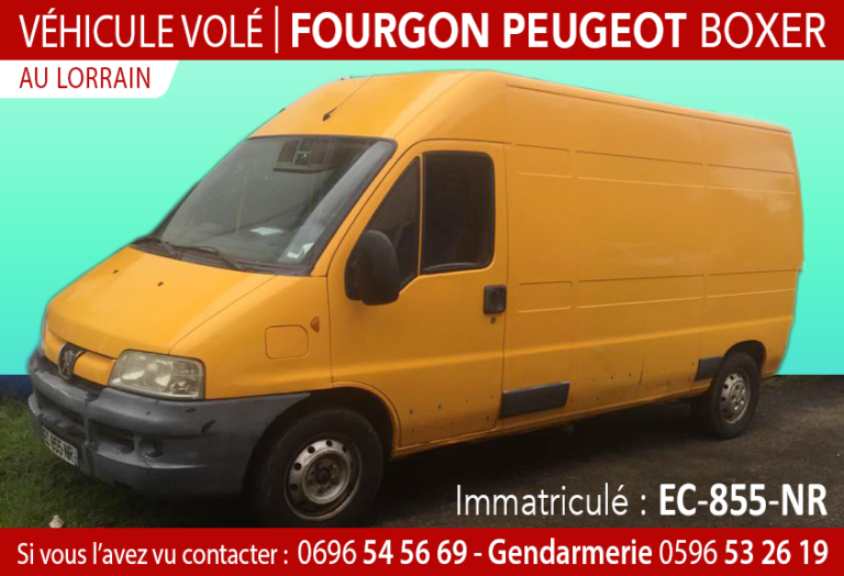 Un fourgon avec des outils volé à la Pépinière Zéléla au Lorrain la nuit dernière