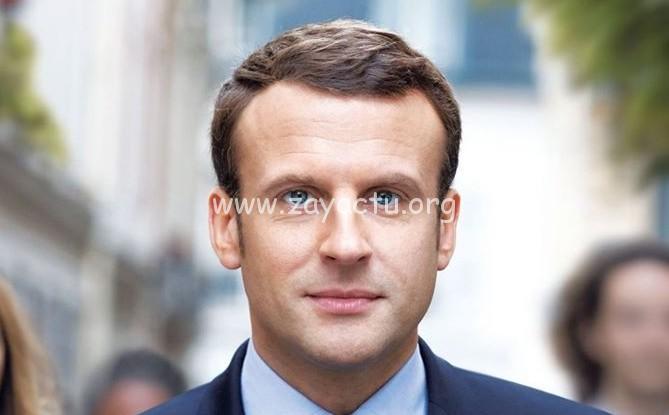 Emmanuel Macron le président de la République