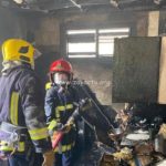 Incendie dans une maison à Rivière-Pilote