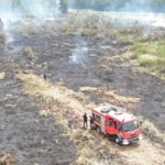 feu de broussailles à Ducos Génipa