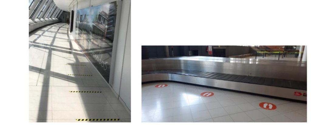 Zone d'arrivée aéroport Aimé Césaire