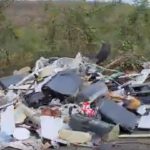 Déchets à la Zac de Rivière Roche à Fort-de-France