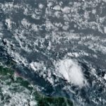 Tempête tropicale Gonzalo 24 juillet 2020