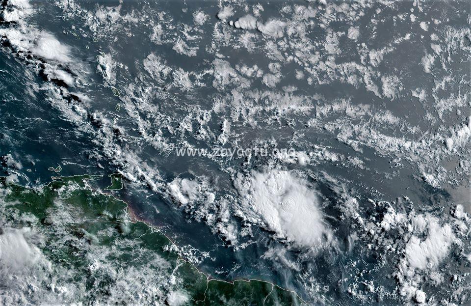 Tempête tropicale Gonzalo 24 juillet 2020