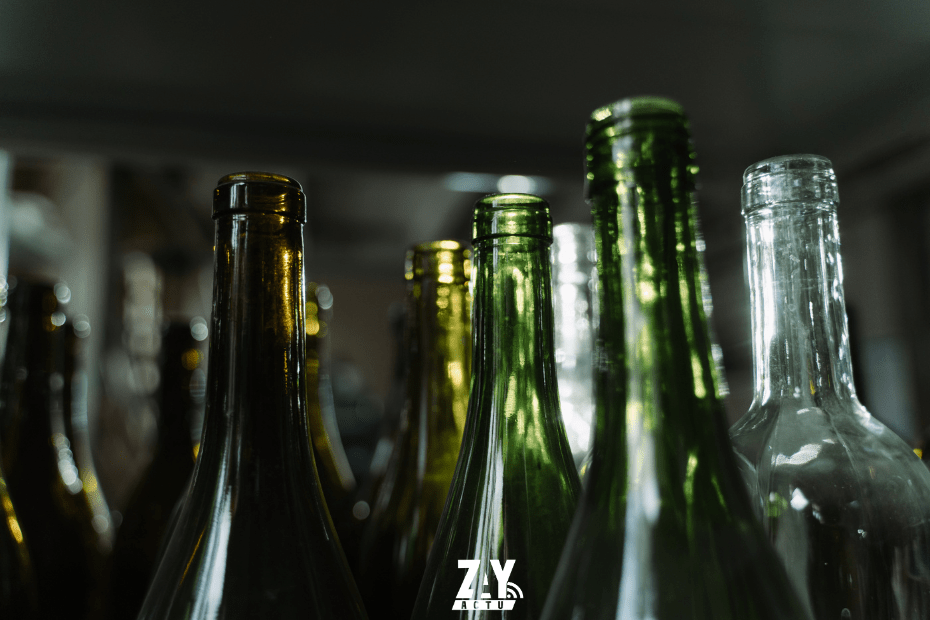 Bouteilles en verre