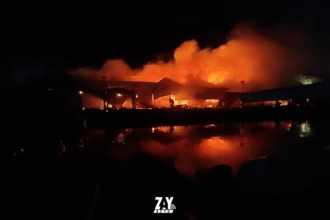 Incendie Marina St François Guadeloupe