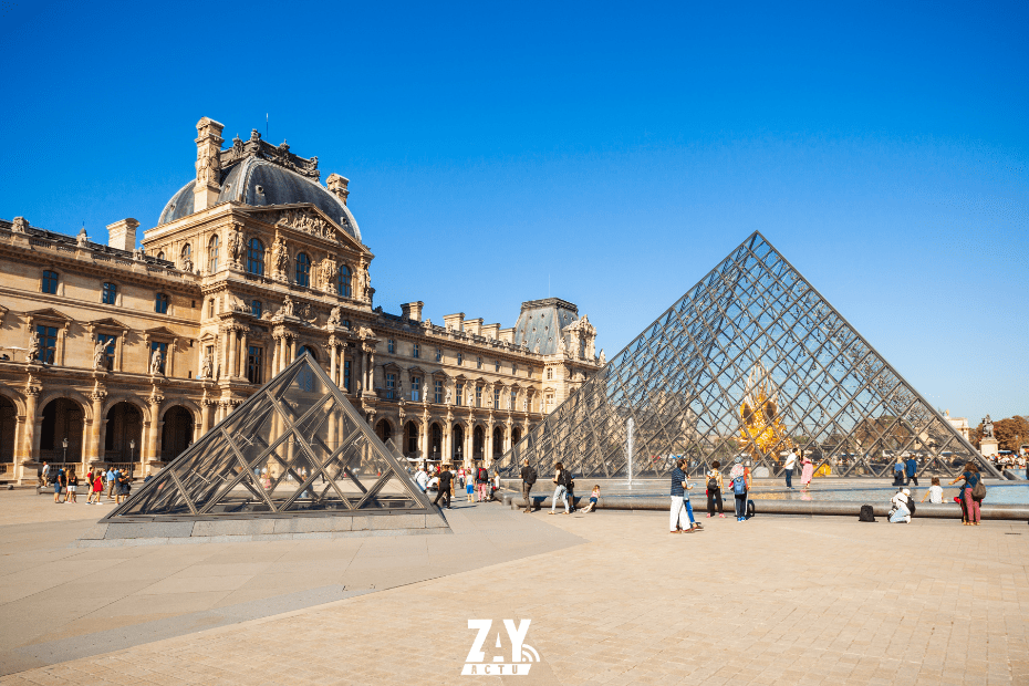 Le Musée du Louvre à Paris
