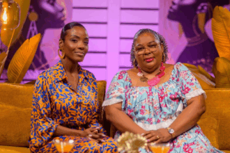 Karline Guillaume avec Maryse Jean-Marie lors de l'émission Telles Qu'Elles