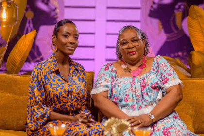 Karline Guillaume avec Maryse Jean-Marie lors de l'émission Telles Qu'Elles