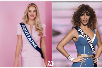 Miss Provence et Miss Aquitaine