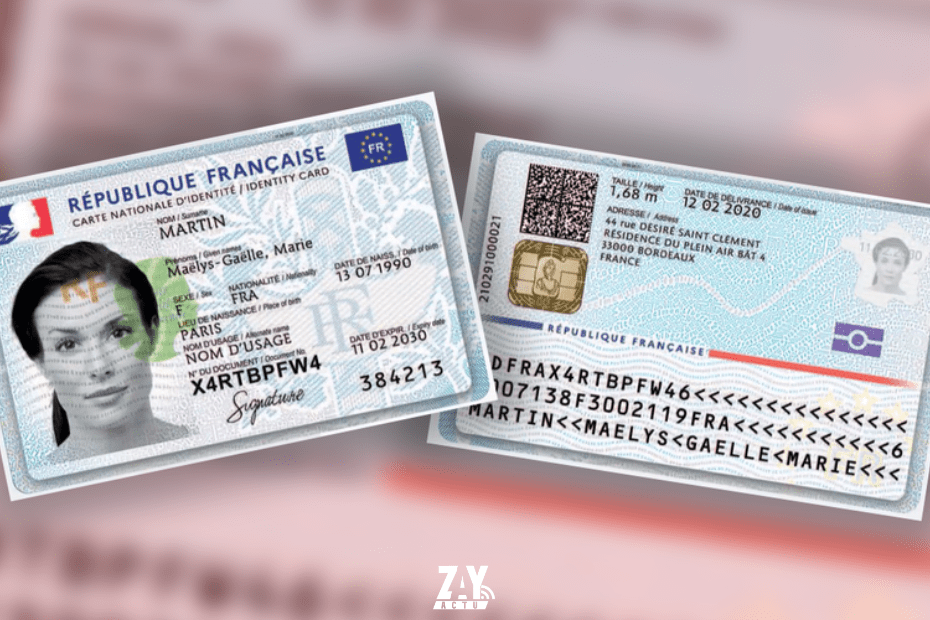 Carte d'identité viruelle