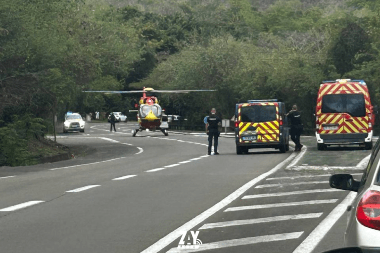 Le Diamant : un motard succombe à ses blessures après l’accident sur la RD7