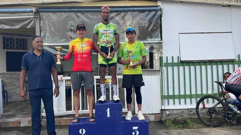 Cyclisme : Edwin Nubul remporte la 2e étape du GP du Vauclin, Chatelon reste leader avant la finale