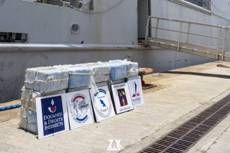Trafic de drogue aux Antilles : plus de 500 kg de cocaïne saisis en mer par la Marine nationale