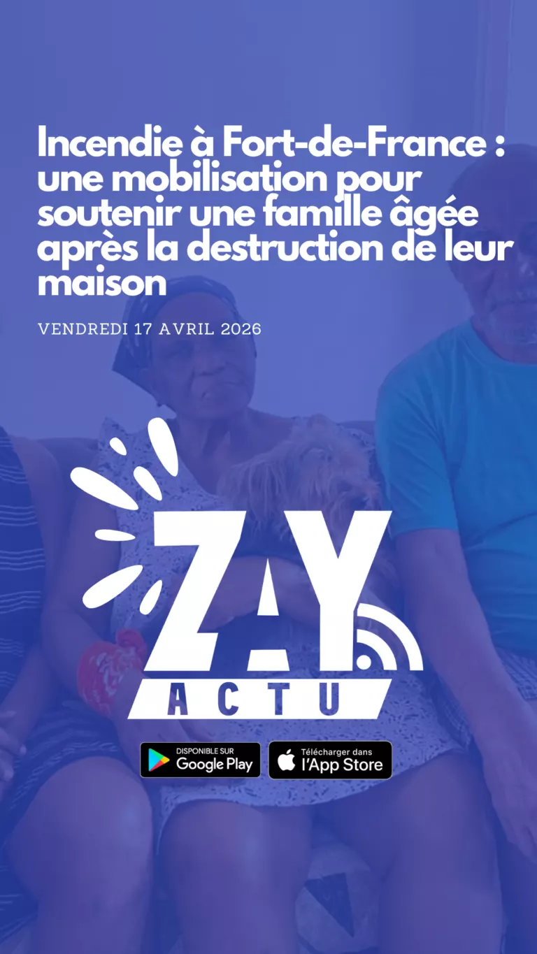 Incendie à Fort-de-France : une mobilisation pour soutenir une famille âgée après la destruction de leur maison