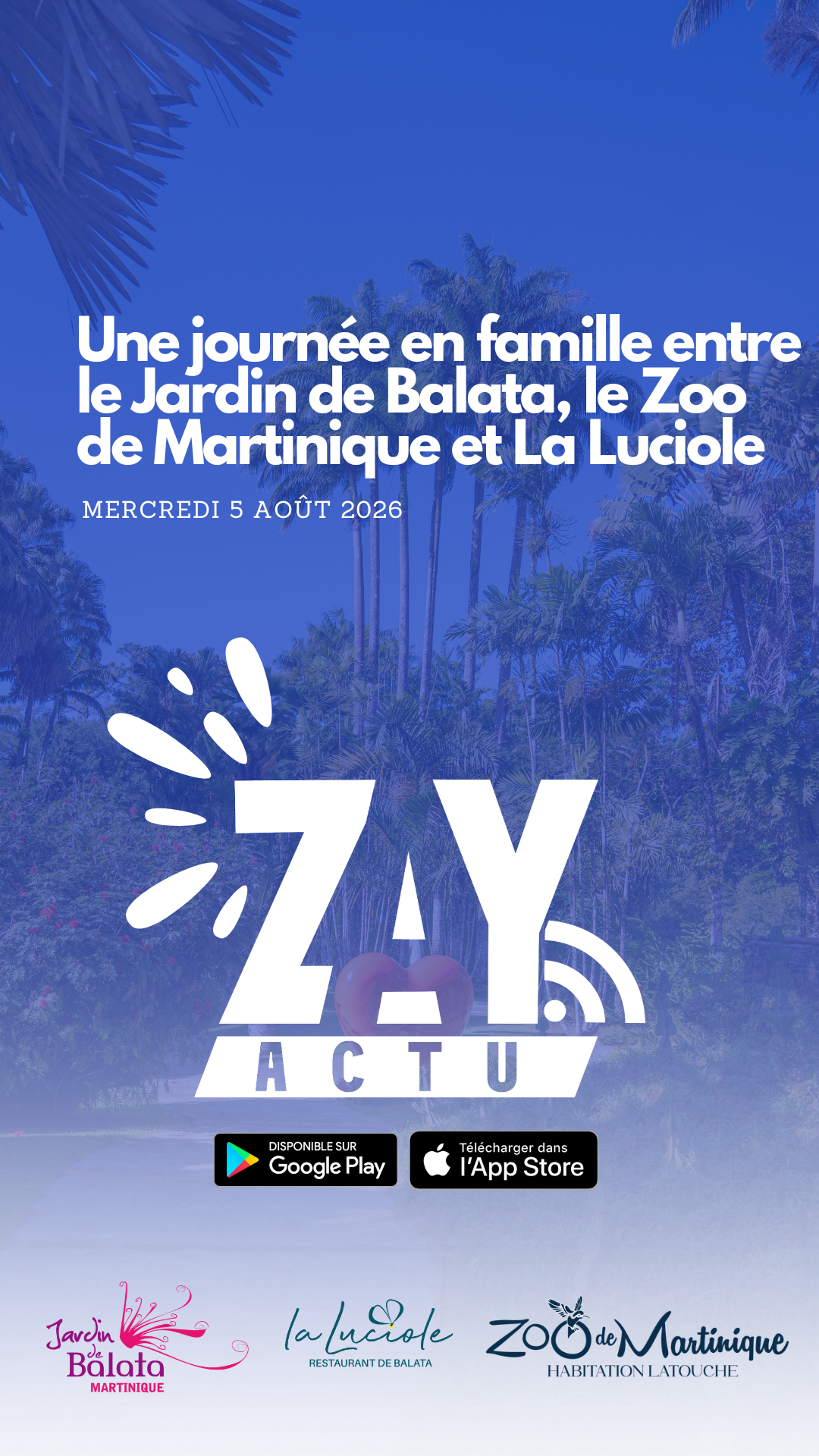 Une journée en famille entre le Jardin de Balata, le Zoo de Martinique et La Luciole