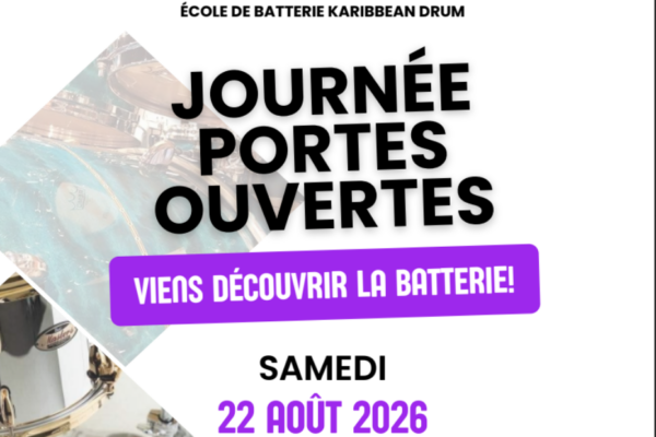 Karibbean Drum organise une journée portes ouvertes pour découvrir la batterie à Saint-Joseph