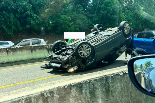 Deux accidents à Carrère et Génipa ce mardi, plusieurs blessés légers et d’importants embouteillages