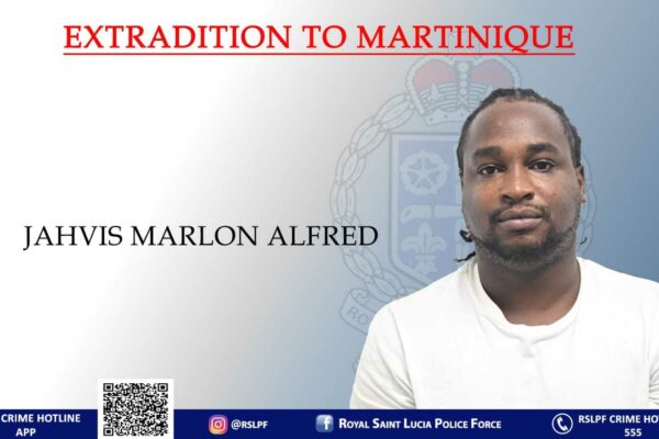 Condamné à 15 ans de prison en Martinique, un Saint-Lucien de 26 ans extradé vers l’île
