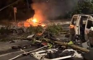 Une nouvelle nuit de violences marquée par des barrages enflammés, un incendie et des vols de véhicules