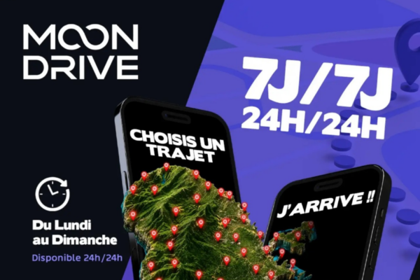 Moon Drive, l’application née en Martinique qui veut bousculer le transport aux Antilles-Guyane