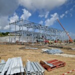 Chantier du futur cinéma de Rivière-Salée